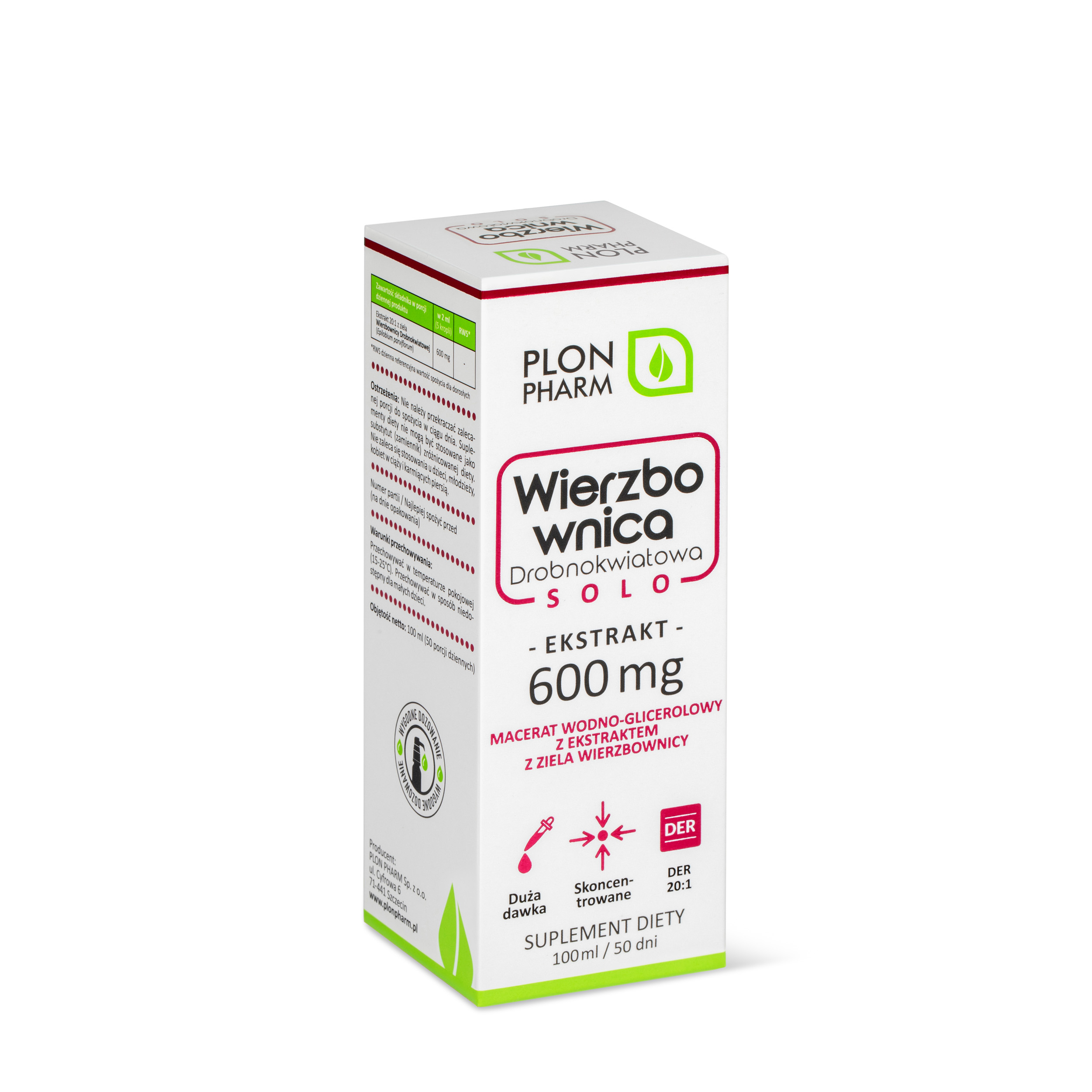 Wierzbownica Drobnokwiatowa 20:1 100ml