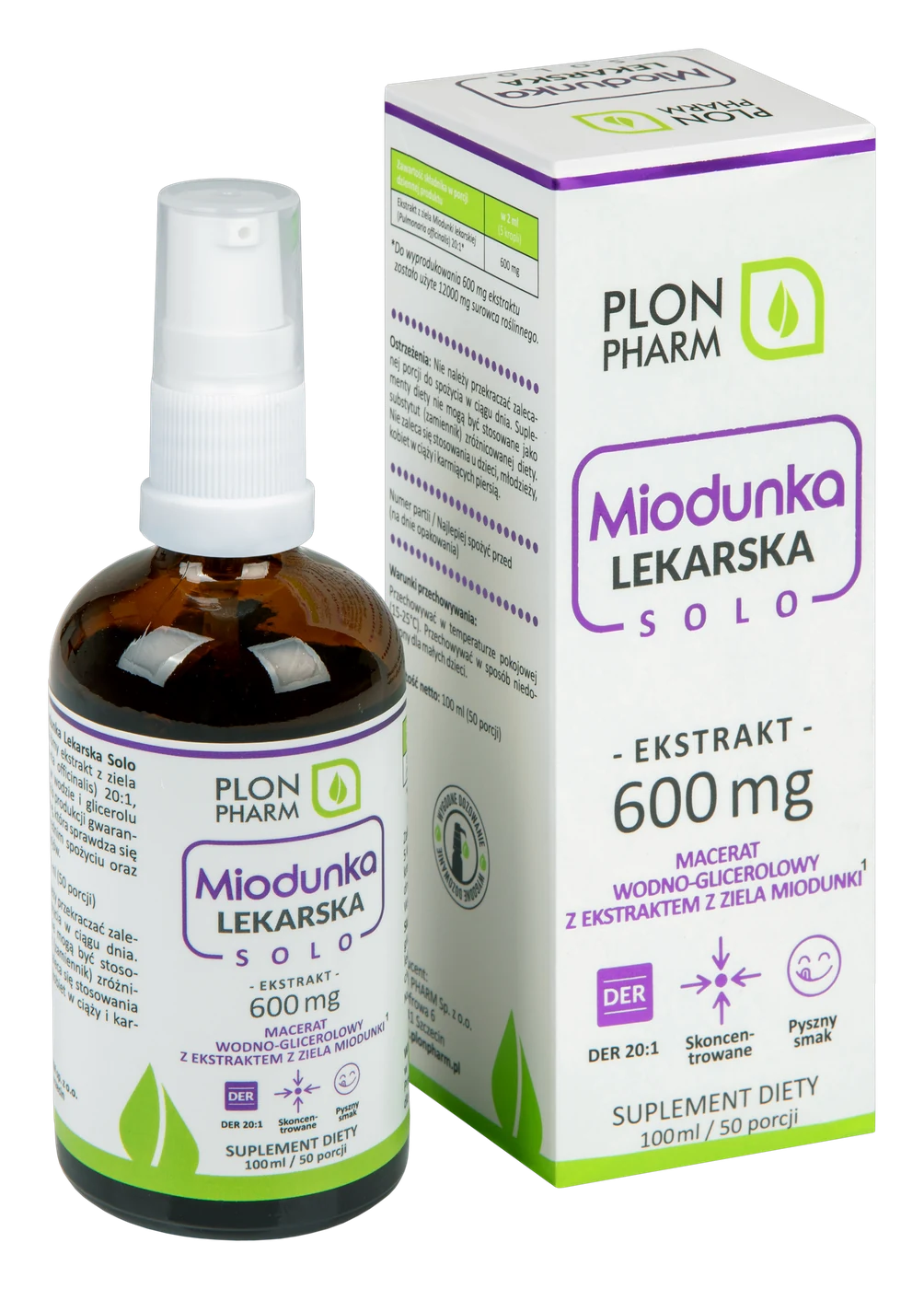 Miodunka Lekarska Solo — produkt flagowy serii Solo