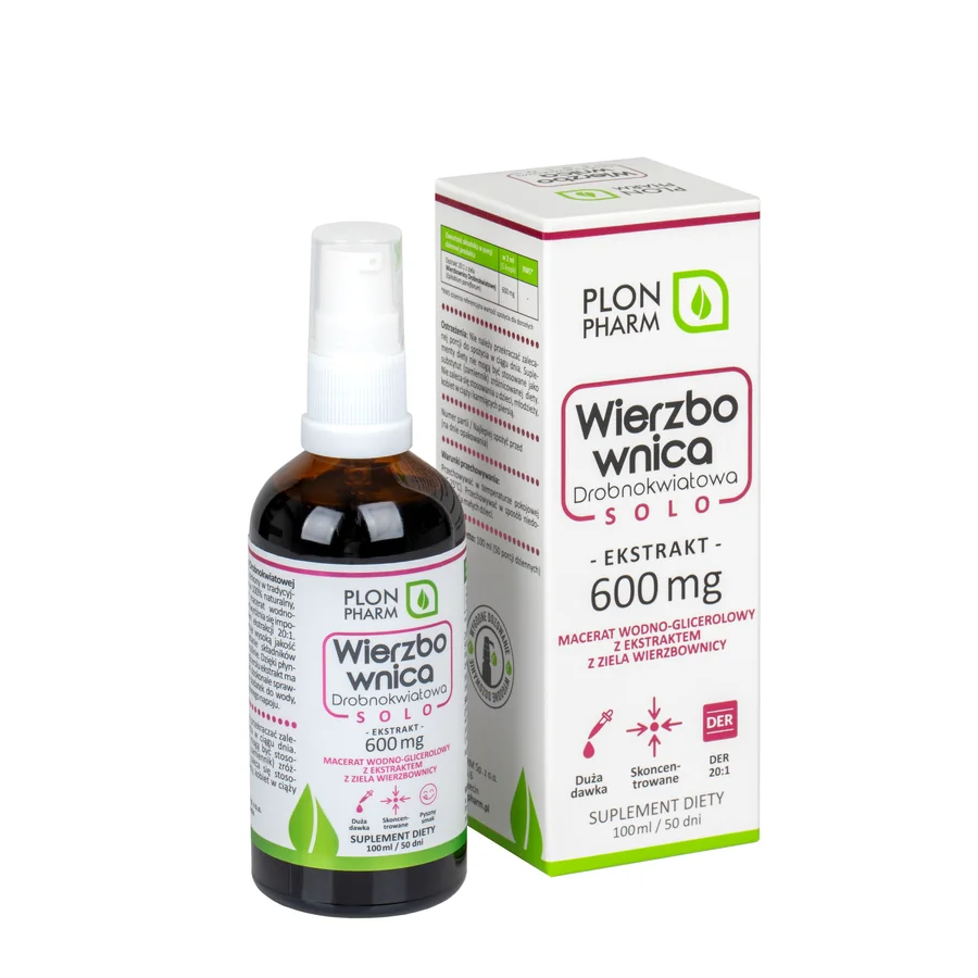 Wierzbownica Drobnokwiatowa Solo — ekstrakt 20:1, 100 ml